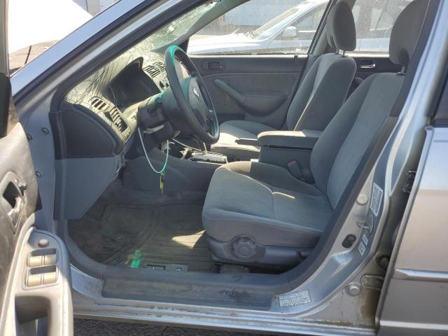 2HGES16503H572132 - 2003 HONDA CIVIC LX SILVER photo 7