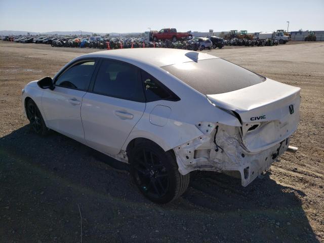 2HGFE2F54NH588483 - 2022 HONDA CIVIC SPORT 白色 照片 2