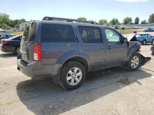 5N1AR1NB9CC627448 - 2012 NISSAN PATHFINDER S GRAY photo 3
