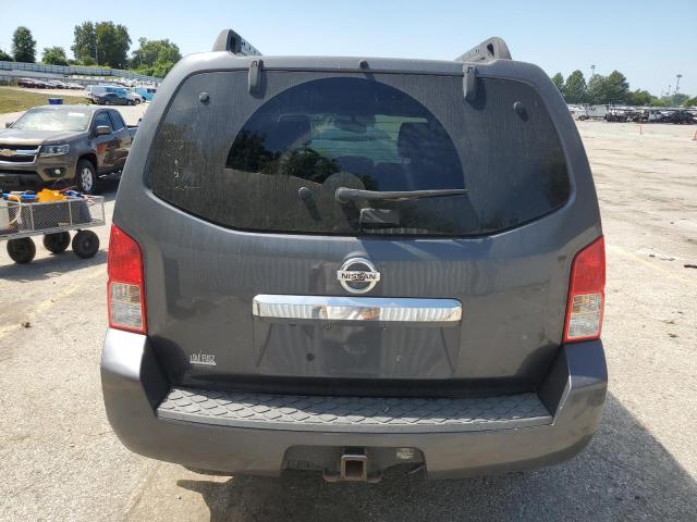 5N1AR1NB9CC627448 - 2012 NISSAN PATHFINDER S GRAY photo 6