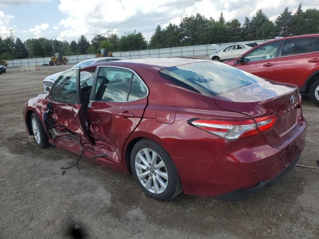 4T1B11HK5JU672448 - 2018 TOYOTA CAMRY L BURGUNDY photo 2