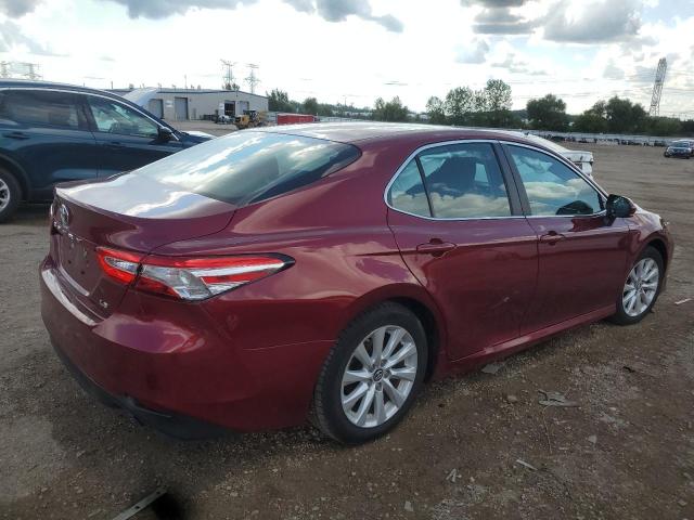 4T1B11HK5JU672448 - 2018 TOYOTA CAMRY L BURGUNDY photo 3