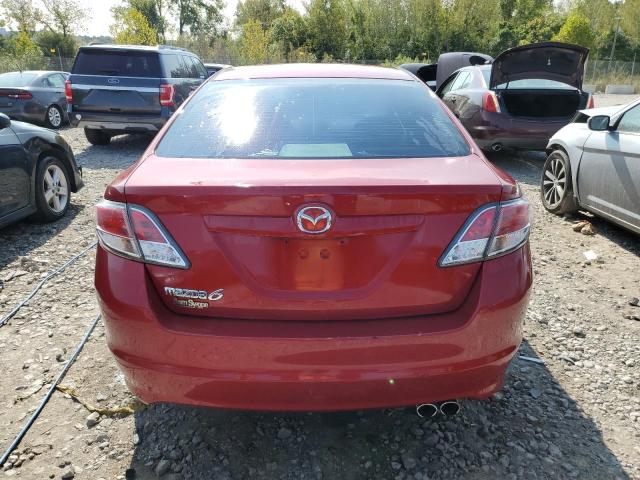 1YVHZ8BH7B5M23443 - 2011 MAZDA 6 I RED photo 6