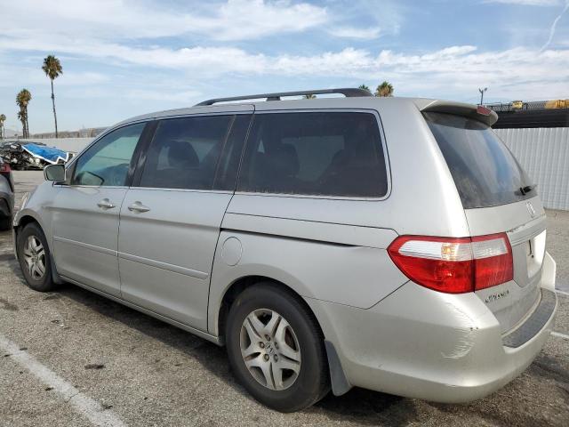 5FNRL38607B407546 - 2007 HONDA ODYSSEY EXL SILVER photo 2