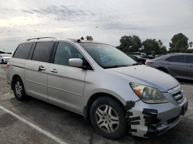 5FNRL38607B407546 - 2007 HONDA ODYSSEY EXL SILVER photo 4