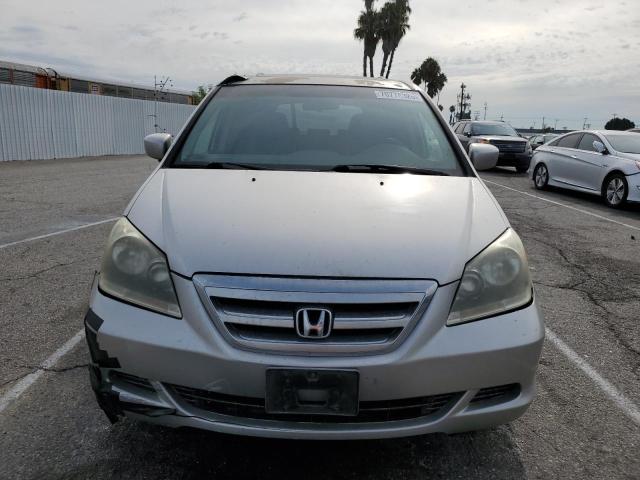 5FNRL38607B407546 - 2007 HONDA ODYSSEY EXL SILVER photo 5
