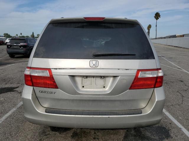 5FNRL38607B407546 - 2007 HONDA ODYSSEY EXL SILVER photo 6