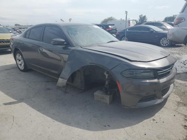 2C3CDXBG4FH878818 - 2015 DODGE CHARGER SE GRAY photo 4