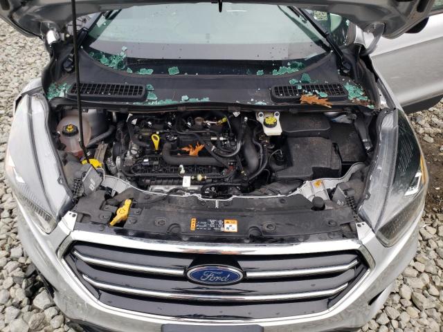 1FMCU9GD8KUB91995 - 2019 FORD ESCAPE SE SILVER photo 12