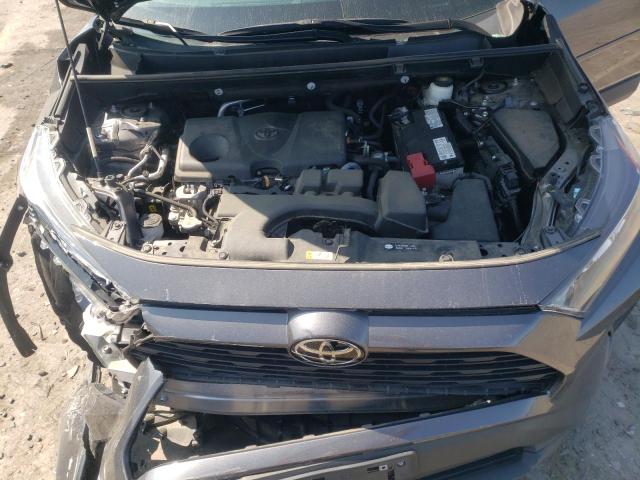 2T3G1RFVXNC265466 - 2022 TOYOTA RAV4 LE GRAY photo 12