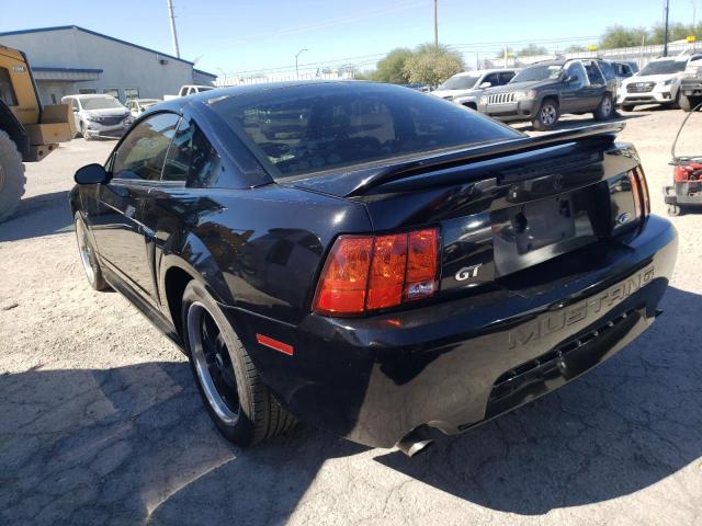 1FAFP42X7YF203232 - 2000 FORD MUSTANG GT BLACK photo 2