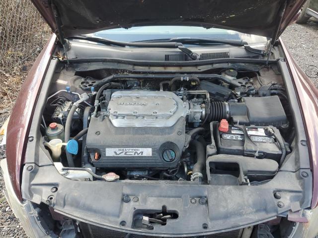 1HGCP36858A077154 - 2008 HONDA ACCORD EXL 勃艮第红 照片 11