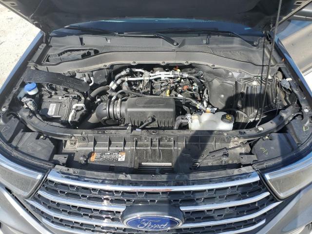 1FMSK7DH5NGB65905 - 2022 FORD EXPLORER XLT GRAY photo 12