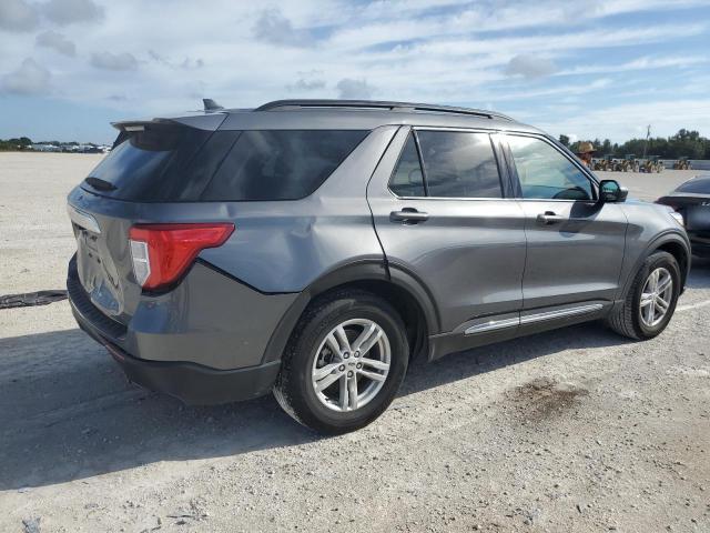 1FMSK7DH5NGB65905 - 2022 FORD EXPLORER XLT GRAY photo 3