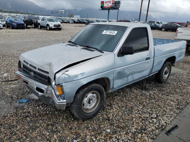 1N6SD11SXMC391209 - 1991 NISSAN TRUCK SHORT WHEELBASE BLUE photo 1