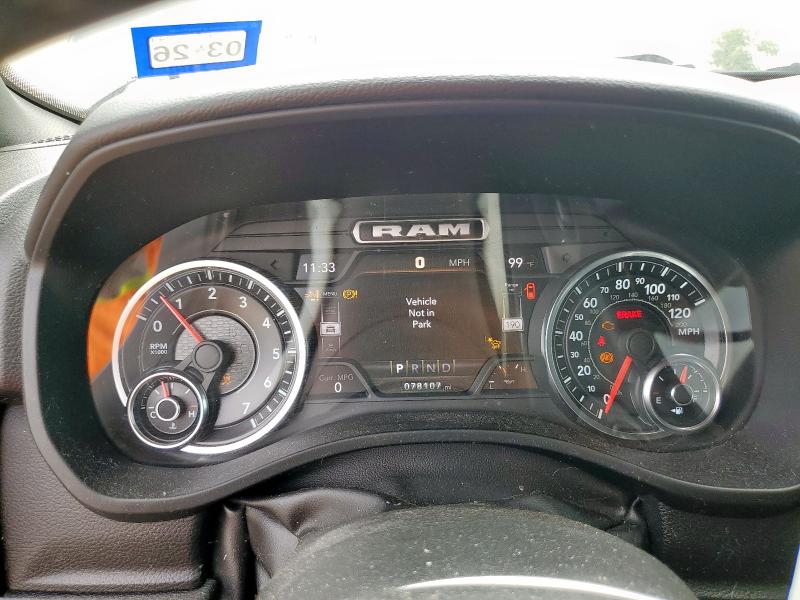 1C6RREFTXNN218900 - 2022 RAM 1500 BIG HORN/LONE STAR CHARCOAL photo 9
