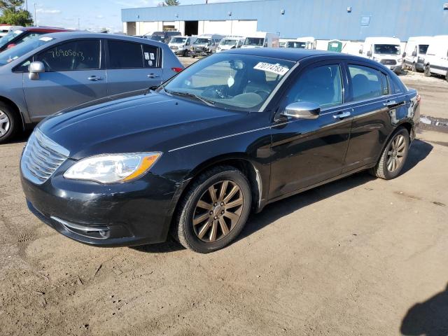 1C3CCBCG7DN571121 - 2013 CHRYSLER 200 LIMITED BLACK photo 1