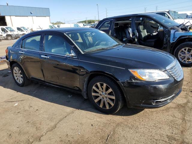 1C3CCBCG7DN571121 - 2013 CHRYSLER 200 LIMITED BLACK photo 4