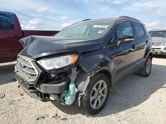 MAJ3S2GE7KC270418 - 2019 FORD ECOSPORT SE BLACK photo 1