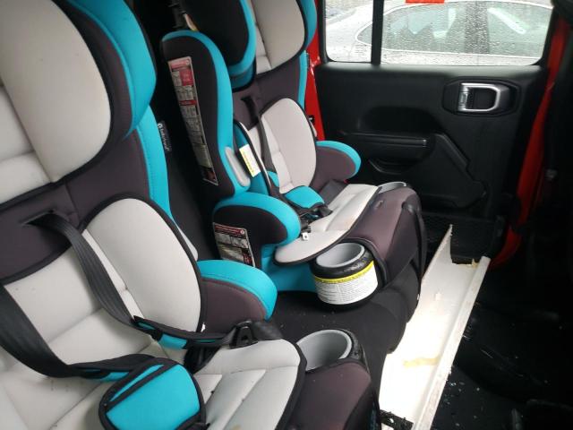 1C4HJXDN6LW265490 - 2020 JEEP WRANGLER UNLIMITED SPORT RED photo 10