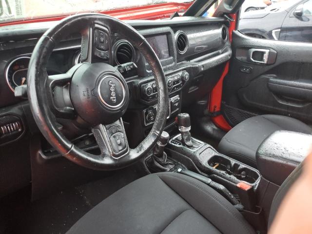 1C4HJXDN6LW265490 - 2020 JEEP WRANGLER UNLIMITED SPORT RED photo 8
