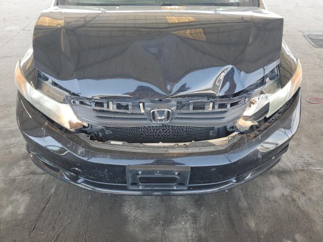 19XFB2F8XCE089441 - 2012 HONDA CIVIC EX BLACK photo 11