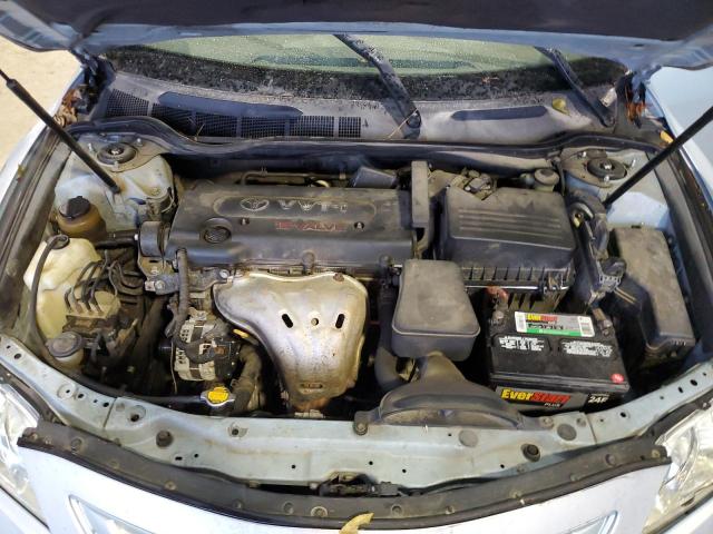 4T1BE46KX7U502572 - 2007 TOYOTA CAMRY CE BLUE photo 11