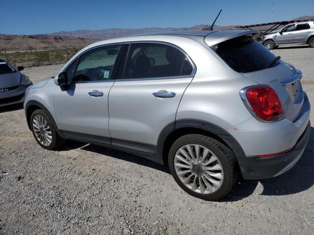 ZFBCFXDT2GP376079 - 2016 FIAT 500X LOUNGE SILVER photo 2