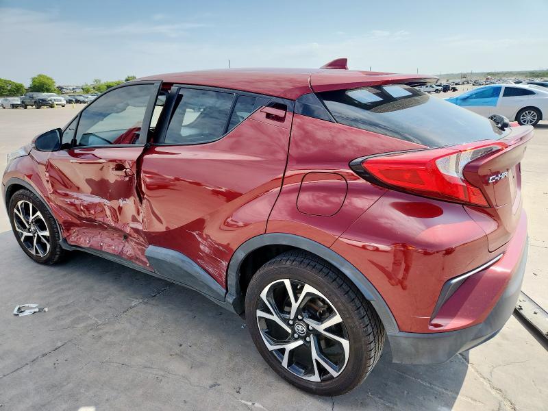 JTNKHMBX3J1000522 - 2018 TOYOTA C-HR XLE Bordo foto 2