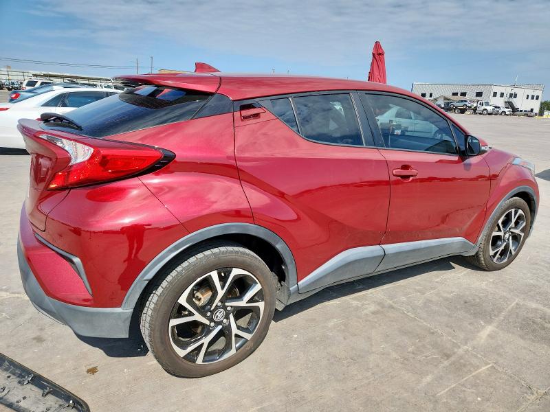 JTNKHMBX3J1000522 - 2018 TOYOTA C-HR XLE Bordo foto 3