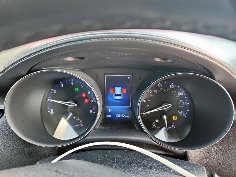 JTNKHMBX3J1000522 - 2018 TOYOTA C-HR XLE Bordo foto 9