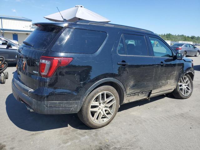 1FM5K8GT0JGA61349 - 2018 FORD EXPLORER SPORT შავი ფოტო 3