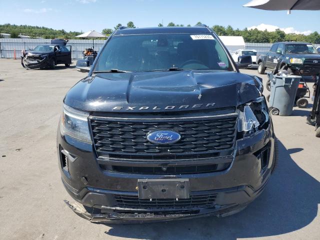 1FM5K8GT0JGA61349 - 2018 FORD EXPLORER SPORT შავი ფოტო 5