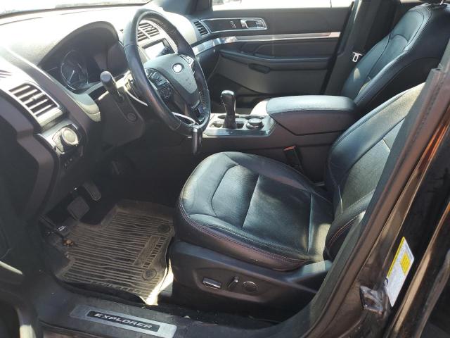 1FM5K8GT0JGA61349 - 2018 FORD EXPLORER SPORT შავი ფოტო 7