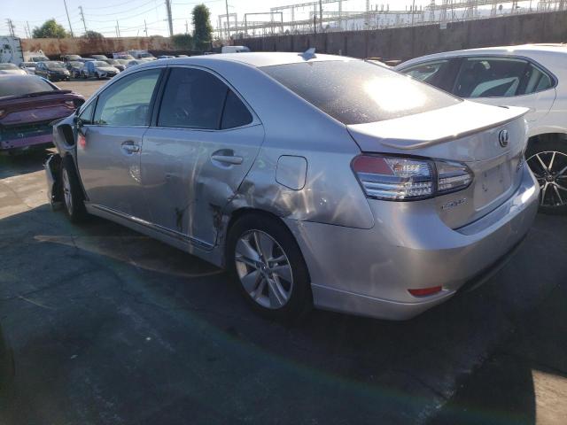 JTHBB1BA5A2029237 - 2010 LEXUS HS 250H SILVER photo 2