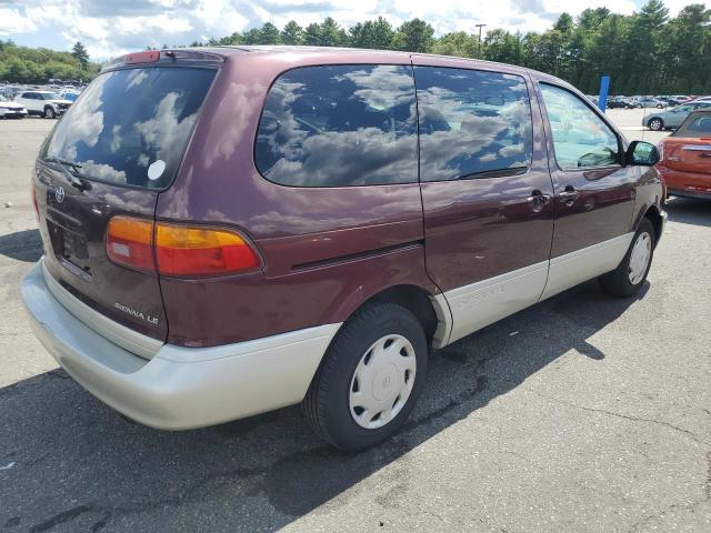 4T3ZF13C6WU055963 - 1998 TOYOTA SIENNA LE 勃艮第红 照片 3