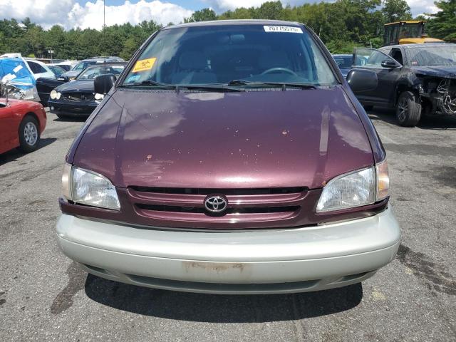 4T3ZF13C6WU055963 - 1998 TOYOTA SIENNA LE 勃艮第红 照片 5