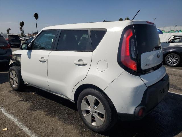 KNDJN2A20F7790014 - 2015 KIA SOUL WHITE photo 2