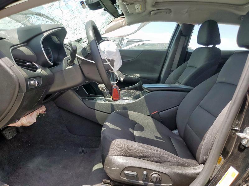 1G1ZD5STXNF127142 - 2022 CHEVROLET MALIBU LT BLACK photo 7