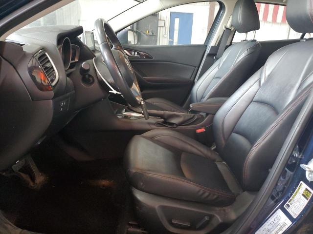 JM1BM1M7XF1225328 - 2015 MAZDA 3 GRAND TOURING Niebieski zdjęcie 7