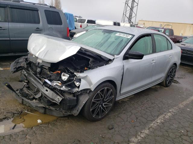 3VW2K7AJ1BM010889 - 2011 VOLKSWAGEN JETTA BASE فضي صورة 1