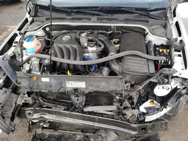 3VW2K7AJ1BM010889 - 2011 VOLKSWAGEN JETTA BASE فضي صورة 11