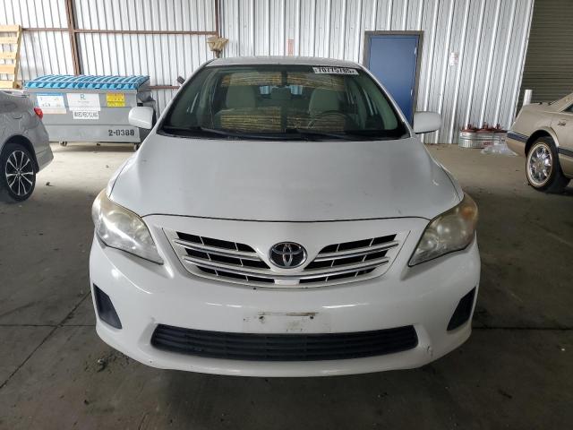 5YFBU4EE4DP182273 - 2013 TOYOTA COROLLA BASE Білий фото 5