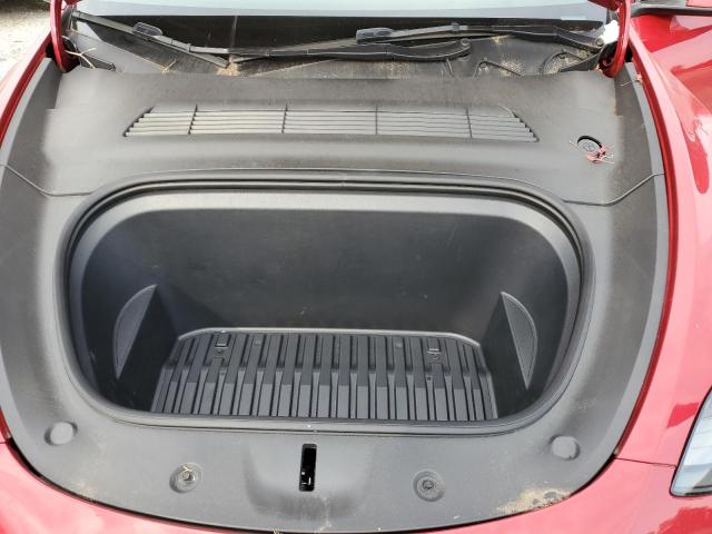 7SAYGDEE0PF824122 - 2023 TESLA MODEL Y RED photo 11