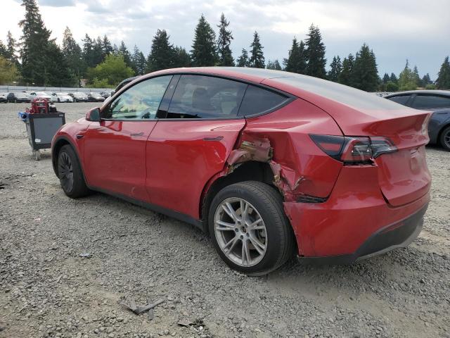 7SAYGDEE0PF824122 - 2023 TESLA MODEL Y RED photo 2