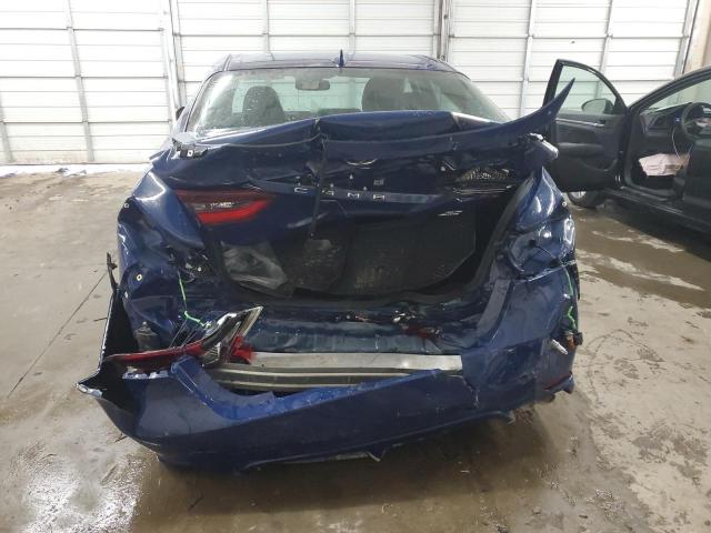 4T1T11BK0RU109672 - 2024 TOYOTA CAMRY SE NIGHT SHADE BLUE photo 6