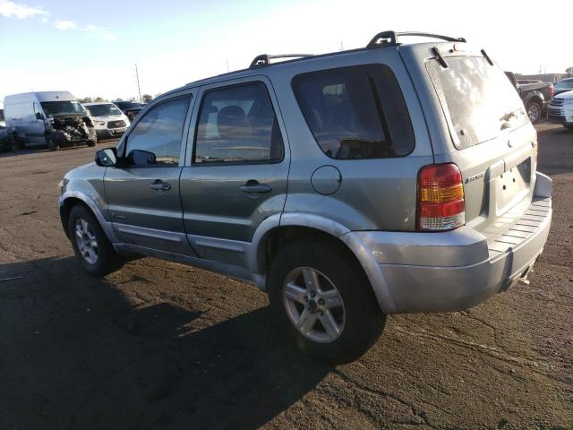 1FMCU96HX6KD04884 - 2006 FORD ESCAPE HEV GREEN photo 2