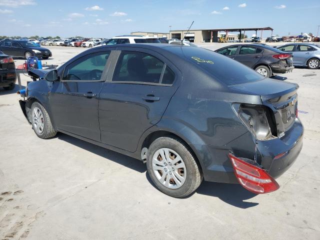 1G1JB5SH5H4145711 - 2017 CHEVROLET SONIC LS GRAY photo 2