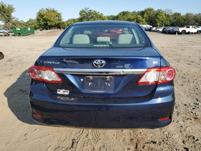 2T1BU4EE0DC116691 - 2013 TOYOTA COROLLA BASE BLUE photo 6