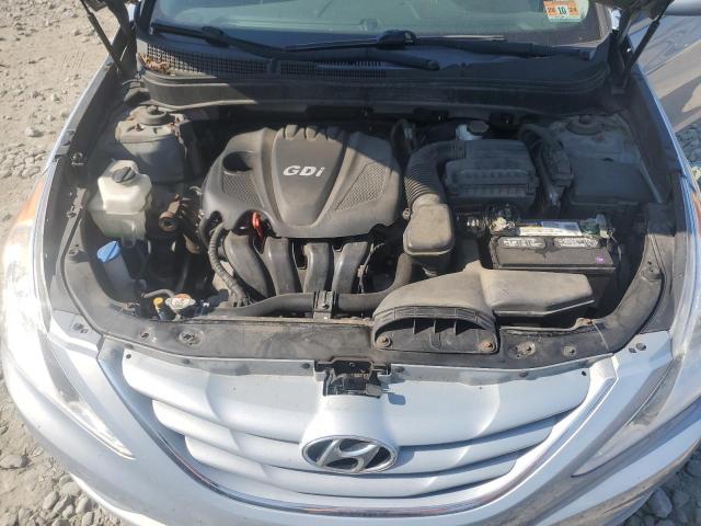 5NPEB4AC1DH809791 - 2013 HYUNDAI SONATA GLS SILVER photo 11